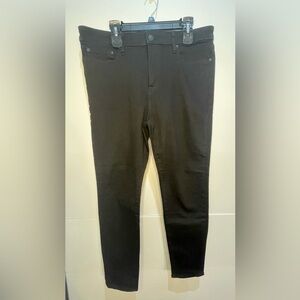 Express Black Athletic Skinny Jeans with Stretch Fit